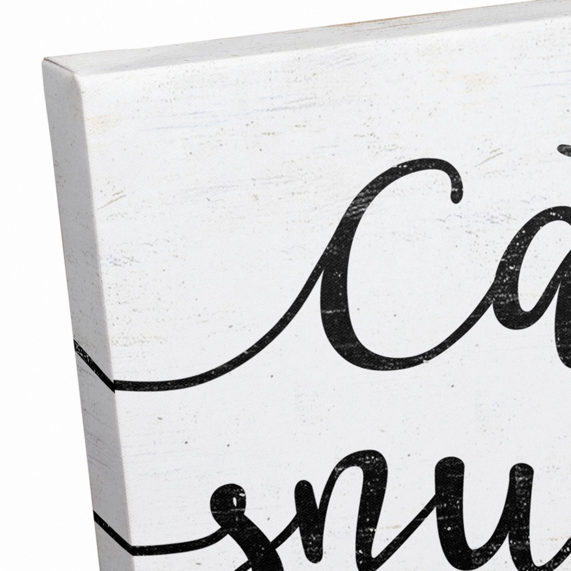 Cat Snuggles Fix Everything Canvas Wall Art